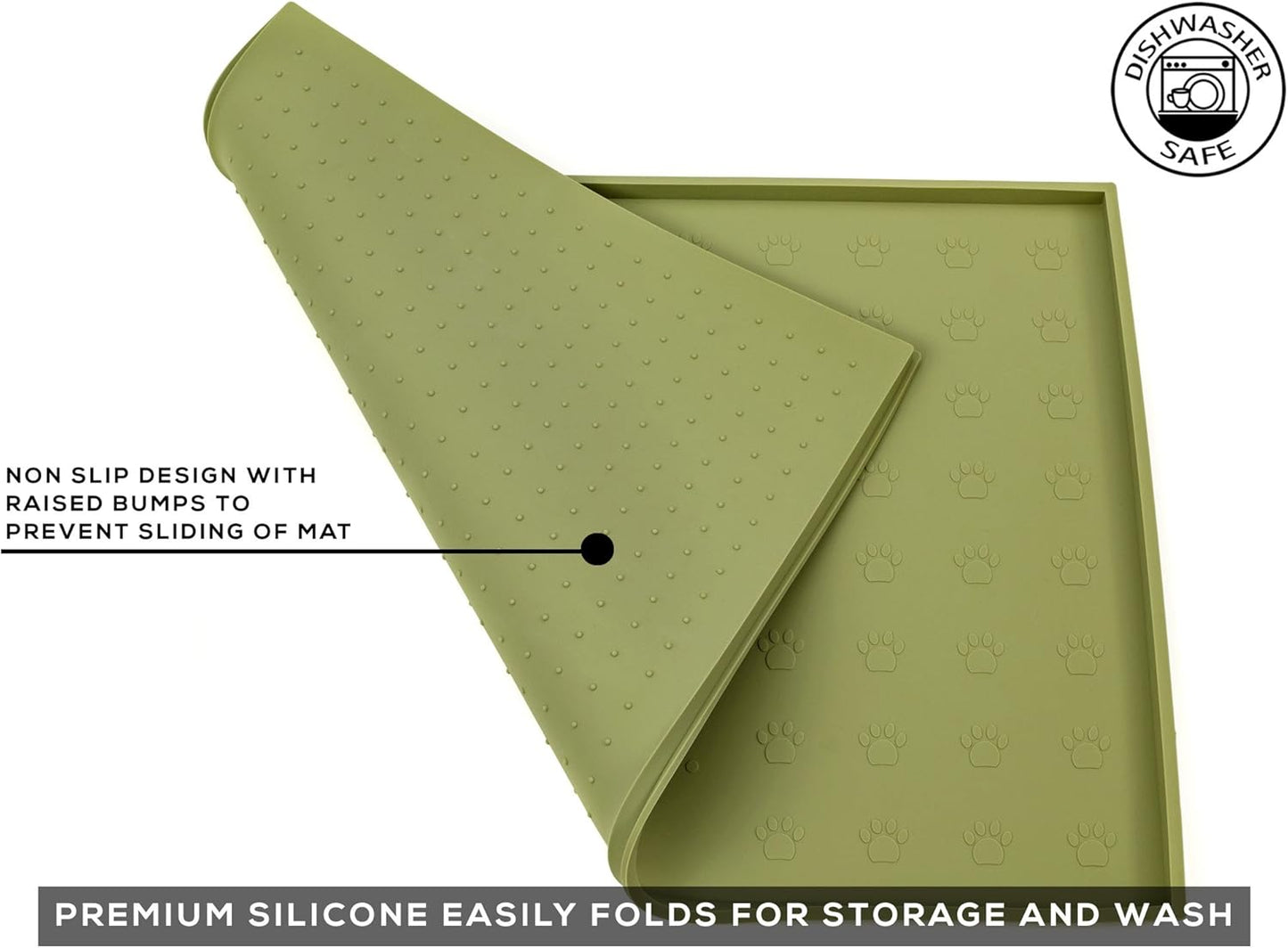 FurTIP Silicone Pet Feeding Mat - 24x16