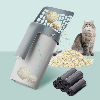 FurTIP Cat Litter Scoop with Bags