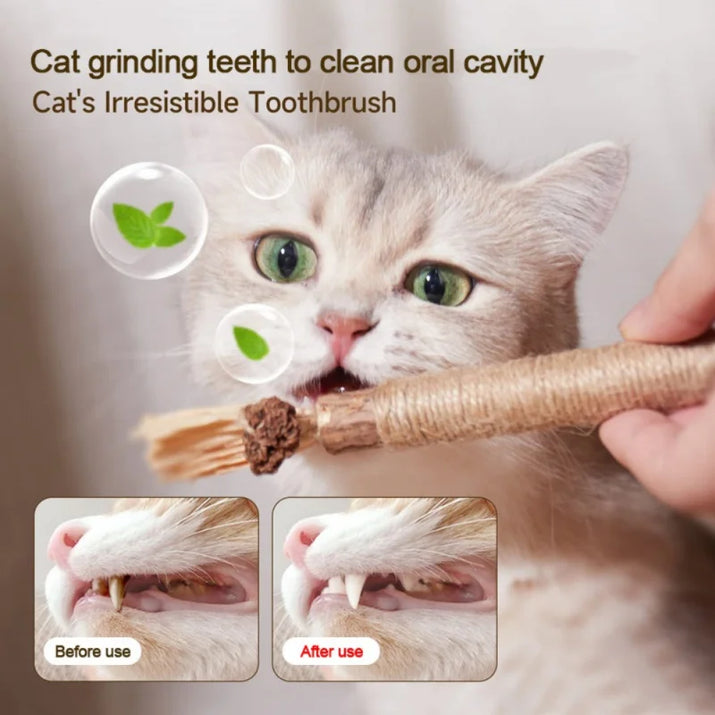 FurTIP Catnip Dental Chew Sticks - 3pc
