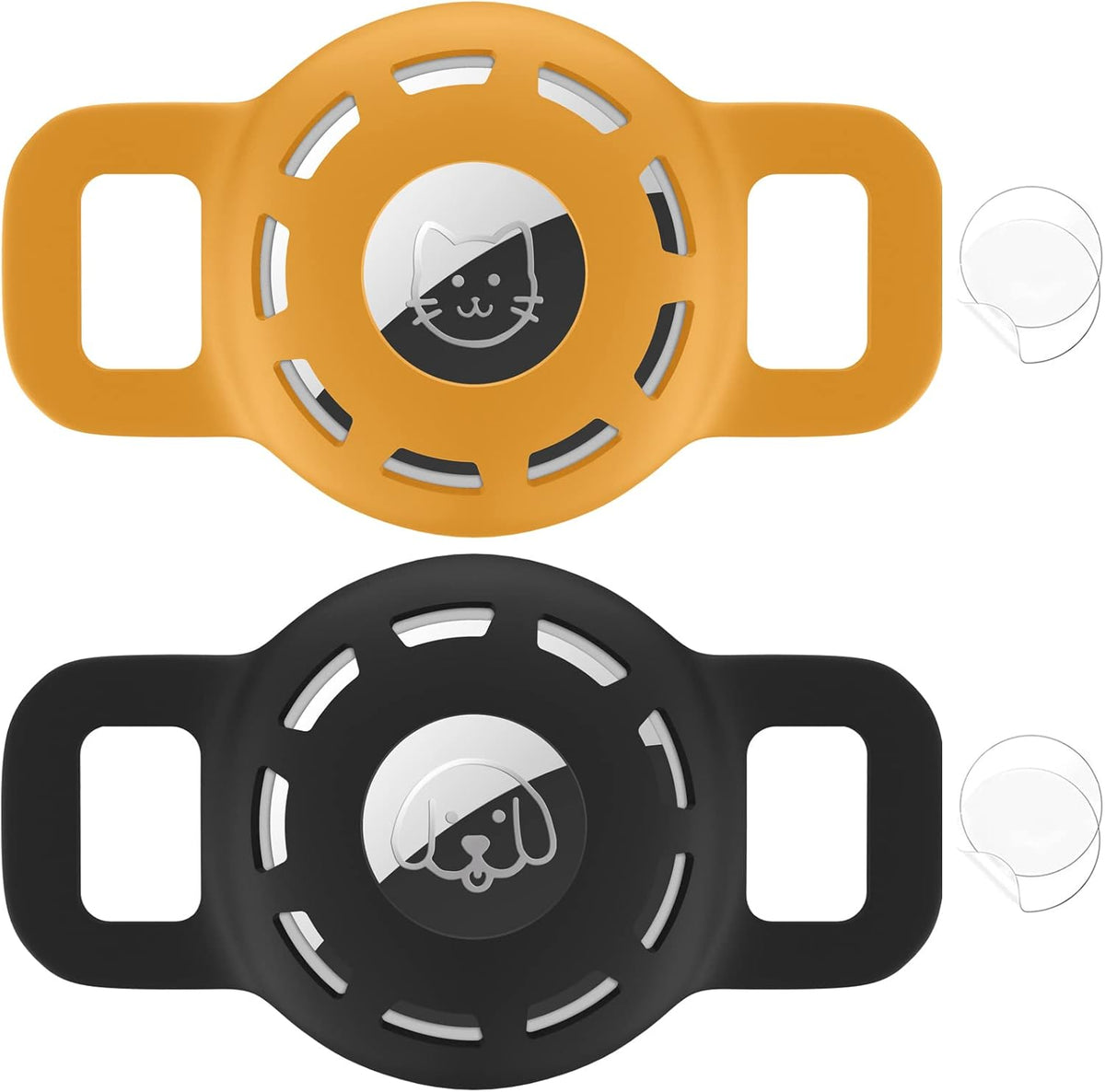 FurTIP Air Tag Collar Holder (2 Pack)