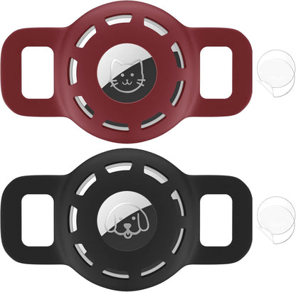 FurTIP Air Tag Collar Holder (2 Pack)