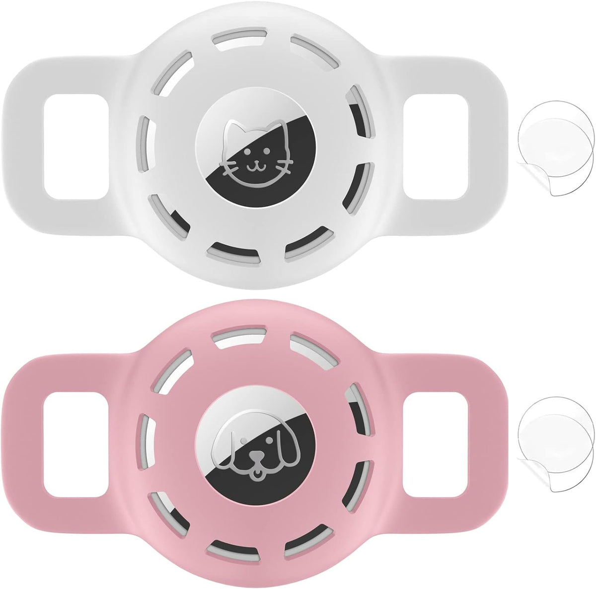 FurTIP Air Tag Collar Holder (2 Pack)
