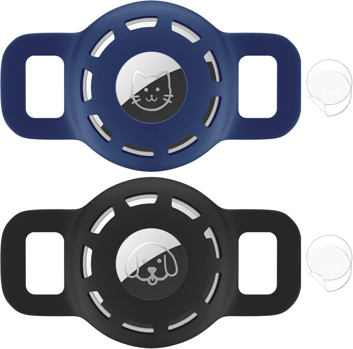 FurTIP Air Tag Collar Holder (2 Pack)