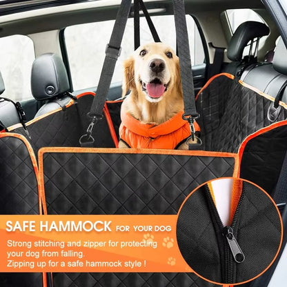 FurTIP Oxford Waterproof Car Pet Back Seat Cover