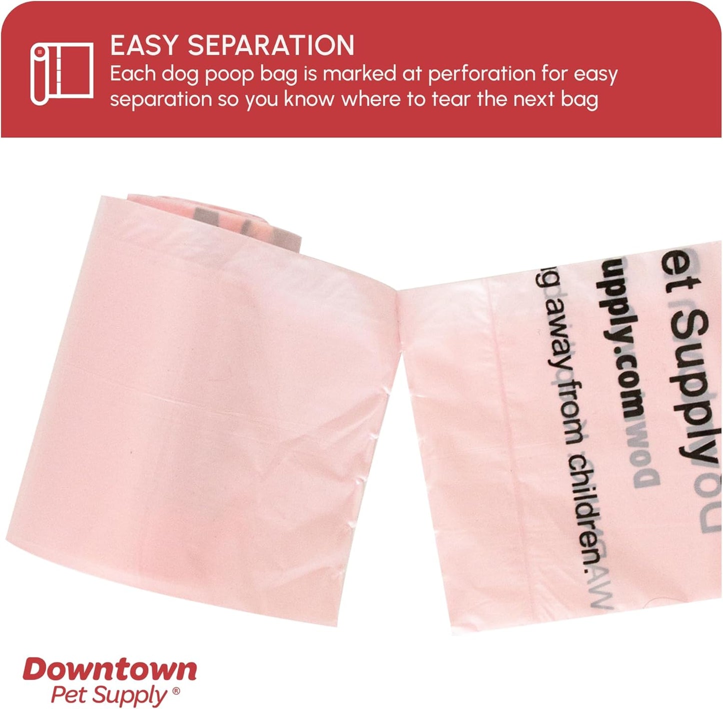 FurTIP Unscented Poop Bags - 1000 Bags