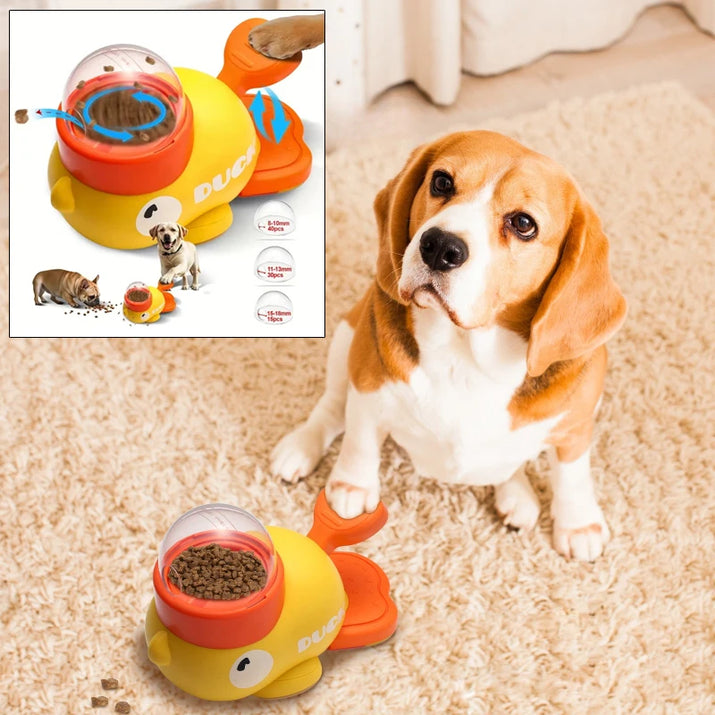 FurTIP Duck Puzzle Feeder