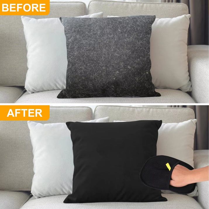 FurTIP Double-Sided Pet Grooming Gloves - 2-in-1 Design