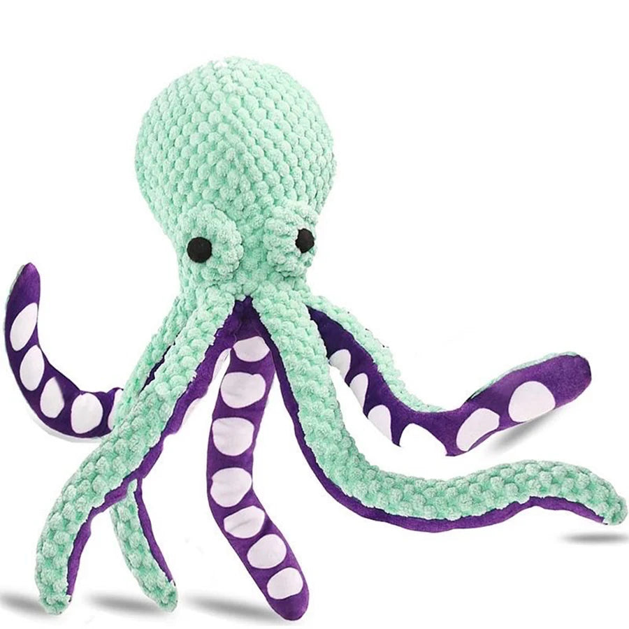 FurTIP Plush Octopus Chew Toy