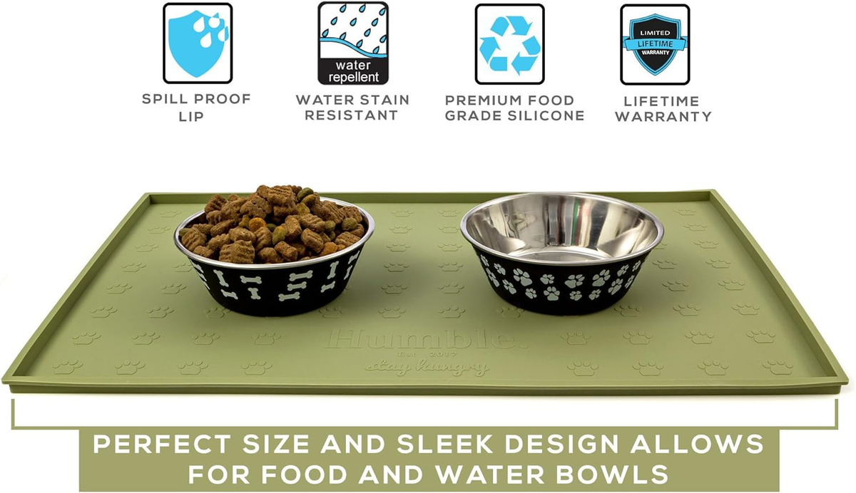 FurTIP Silicone Pet Feeding Mat - 24x16