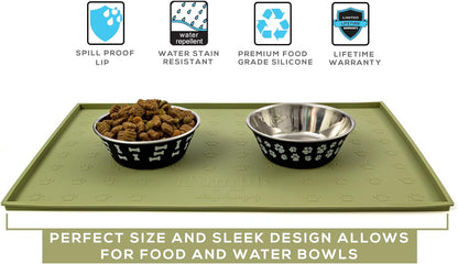 FurTIP Silicone Pet Feeding Mat - 24x16