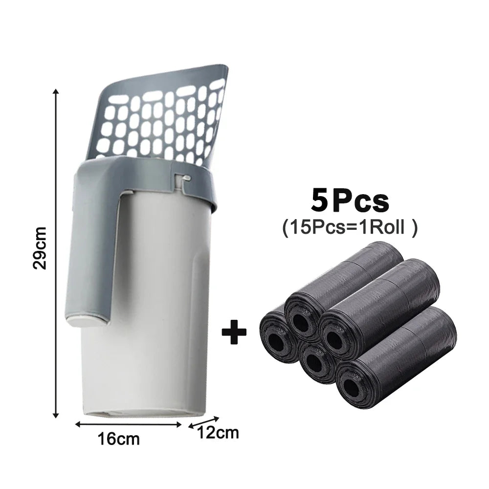 FurTIP Cat Litter Scoop with Bags