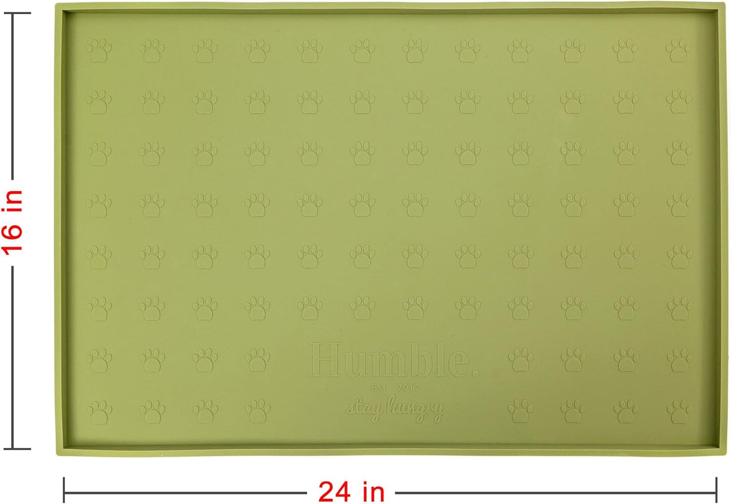 FurTIP Silicone Pet Feeding Mat - 24x16